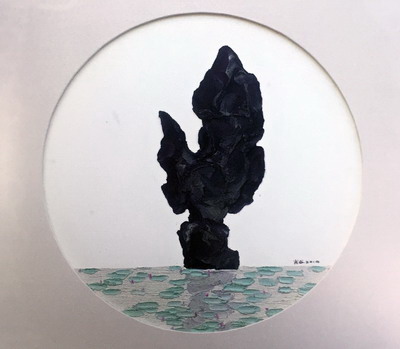 荷香飘逸 文化新韵--古猗园举办荷花书画展、瓷画展1.jpg